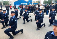 Chepes: La policía festejó sus 434 años de vida con acto y desfile