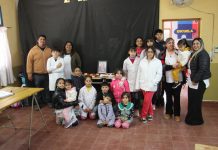 Malanzán: Taller de cerámica en la escuela de Atiles