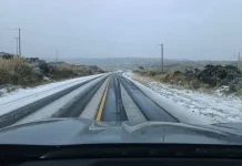 Córdoba: llegó la primera nevada del año a La Cumbrecita