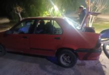 Chepes: Retuvieron vehículo que transportaba moto sin documentación