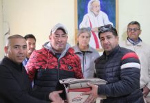 Malanzán: Entrega de Indumentaria y reunión con delegados de ATP