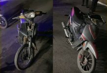 Capital: Choque entre dos motocicletas en avenida Primero de Marzo