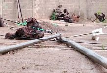 Ulapes: la tormenta de Santa Rosa provocó destrozos y suspendieron las clases en todos los niveles