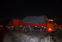 El Portezuelo: tres camiones protagonizaron un choque en cadena en la ruta 29