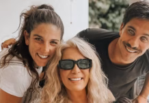 La emotiva reacción de Reina Reech por el reencuentro de Juana Repetto y su hermano Bautista