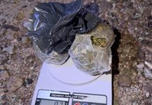 Ulapes: secuestran 87 gramos de marihuana durante un control policial en Ruta 79