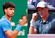 Alcaraz y Sinner se enfrentarán en la final de Montecarlo por el número uno del ranking mundial