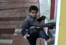 Capital: Joven con problemas de salud mental rompió una ventana e ingresó a robar en un local comercial