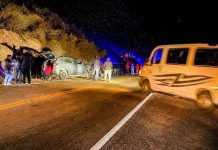 Capital: Grave choque en Ruta 60 en La Cébila dejó varios heridos
