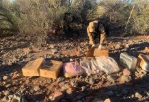 Capital: Hallaron material explosivo en Ruta 40 y fue destruido mediante detonación controlada