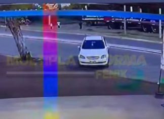 Capital: Se olvidó de poner el freno de mano y su auto cruzó la avenida Oyola sin control