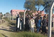 Chepes: Emotivo encuentro entre el Obispo Dante y estudiantes de la Escuela Normal