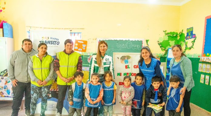 Malanzán: Charla de Seguridad Vial en el Jardín Núcleo Nº 3