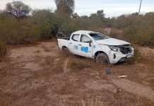 Chepes: Conductor sufrió lesiones tras volcar una camioneta sobre Ruta Nº 141