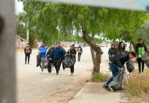Malanzán: Vecinos se movilizan con una jornada de Plogging por el Mes del Ambiente
