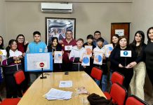 Ulapes: Alumnos de 7mo Grado presentaron su proyecto al intendente