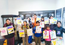 Malanzán: Exitoso Taller de Pintura en Acuarela para niños durante las vacaciones de invierno