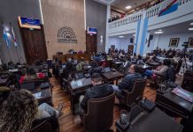 La Legislatura es sede del simulacro de Juicio por Jurados para acompañar la implementación del nuevo sistema
