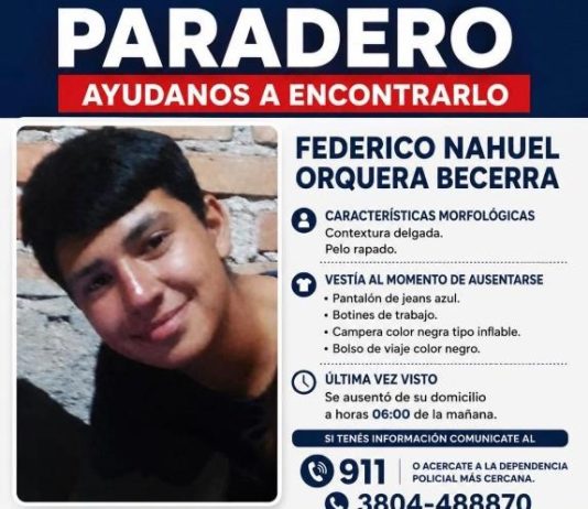 Chepes: Encontraron sano y salvo en Chepes al joven intensamente buscado en toda la provincia