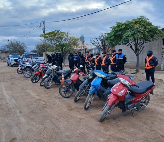 Chepes: Secuestran casi 50 motos en intensos controles de fin de semana