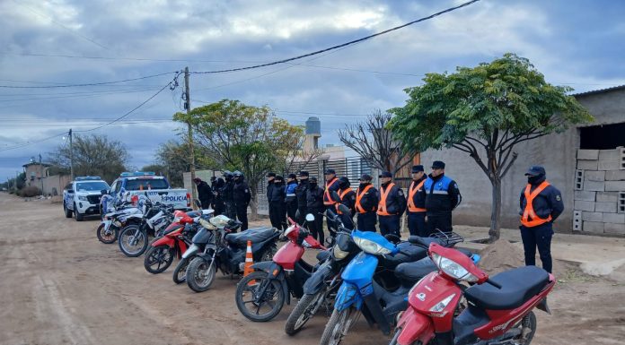 Chepes: Secuestran casi 50 motos en intensos controles de fin de semana