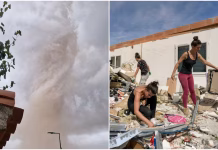 Impactantes videos: un tornado devastó un pueblo del sur de Francia en dos minutos y dejó 39 heridos