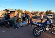 Chepes: Mujeres resultaron heridas tras un choque entre un auto y una motocicleta