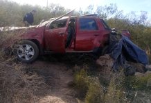 Chepes: Un hombre murió tras volcar con su camioneta en la Ruta 141, cerca de la ciudad