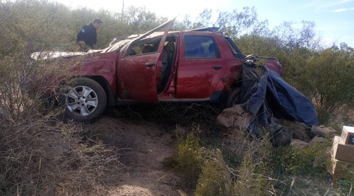 Chepes: Un hombre murió tras volcar con su camioneta en la Ruta 141, cerca de la ciudad