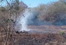 Capital: Un incendio en un terreno baldío generó preocupación entre vecinos