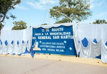 Ulapes: Acto protocolar en conmemoración del Paso a la Inmortalidad del Gral. José de San Martín
