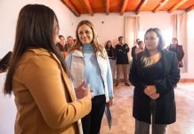 Tere Madera llega a Vinchina para acompañar a los pequeños comerciantes y sostener el empleo local