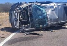 Milagro: Dos personas resultaron heridas y una fue trasladada a Chamical luego de un Vuelco