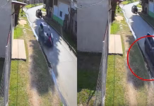 Un policía se defendió a tiros de un robo y mató a un delincuente: uno de los cómplices escapó arriba del capot de un auto