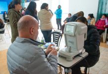 Ulapes: Un operativo histórico llevó atención oftalmológica a los vecinos