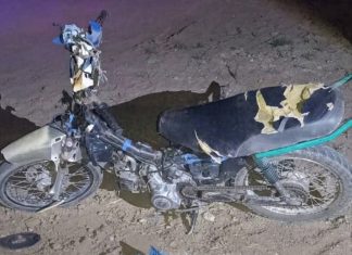 Chepes: Un joven motociclista hospitalizado tras impactar con una camioneta