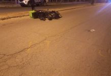 Chilecito: Un motociclista sufrió graves lesiones tras un siniestro vial en la Circunvalación