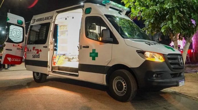 Ulapes: Una joven de 19 años sufrió una fractura tras un siniestro vial