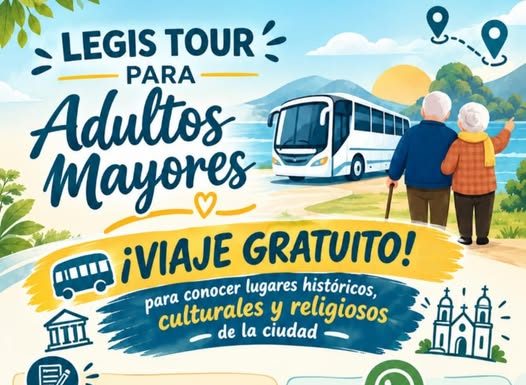 Malanzán: Lanzan “Legis Tour” para los adultos mayores del Departamento Juan Facundo Quiroga