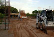 Ulapes: La escuela Nº 27 rumbo a su nueva pista deportiva