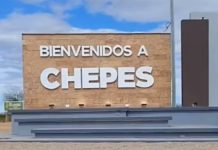 Chepes: Vandalizan el cartel de bienvenida a menos de dos semanas de su inauguración