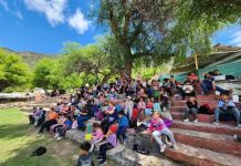 Ulapes: Se vivió con alegría el sexto campamento de la Escuela N° 27
