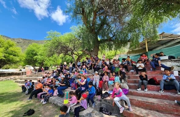 Ulapes: Se vivió con alegría el sexto campamento de la Escuela N° 27